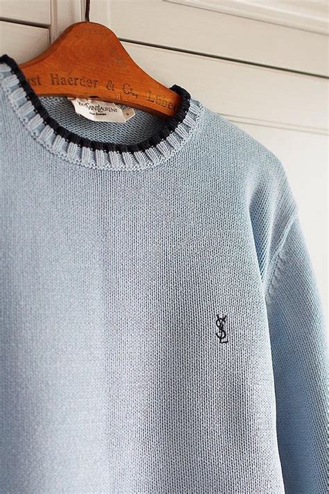 vintage ysl sweater.